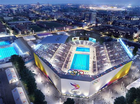 Mapped: the future sites of LA's 2028 Olympic games.